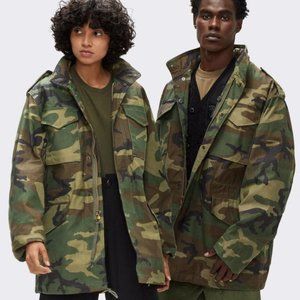 Unisex Alpha Industries Camo M-65 FIELD JACKET (HERITAGE)